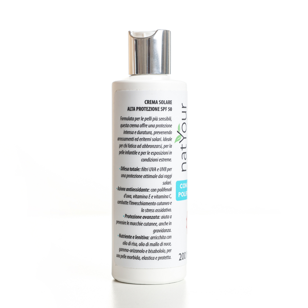 PROTEZIONE SOLARE SPF50